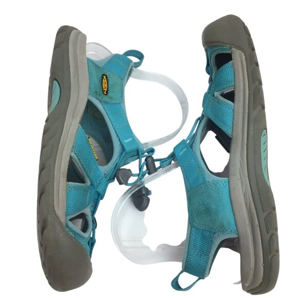 Keen Venice Womens 7.5 Waterproof Hiking Sandals Turquoise Gray Washable - Picture 5 of 10